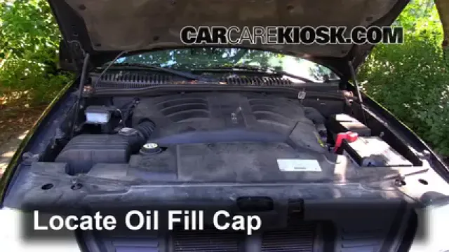 2003 Lincoln Aviator 4.6L V8 Aceite Agregar aceite